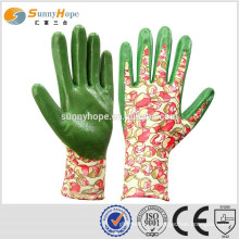 SUNNYHOPE 13gauge rubber garden gloves